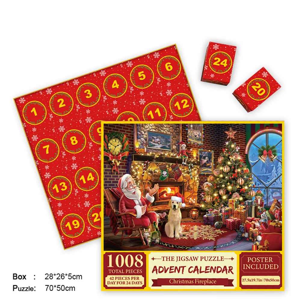 Merry Jigsaw Advent Calendar Puzzle HEARTLESS Habits