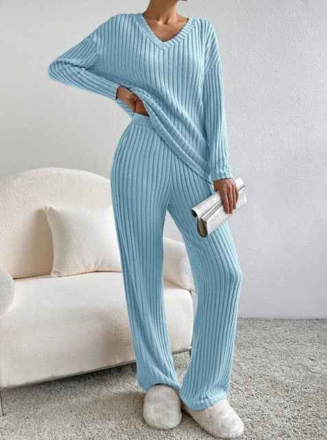 Casual 2-Piece Loungewear Set - HEARTLESS Habits