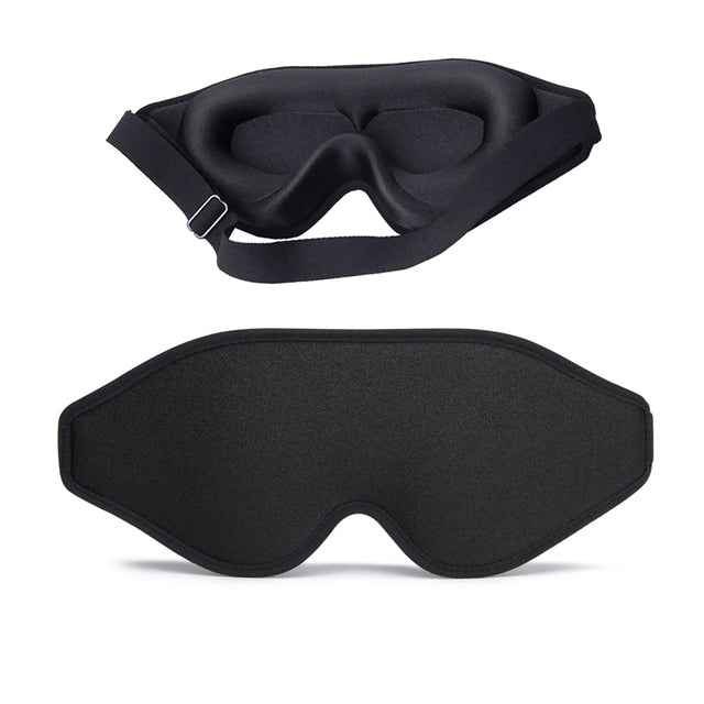 3D Natural Memory Foam Sleep Mask for Comfort HEARTLESS Habits
