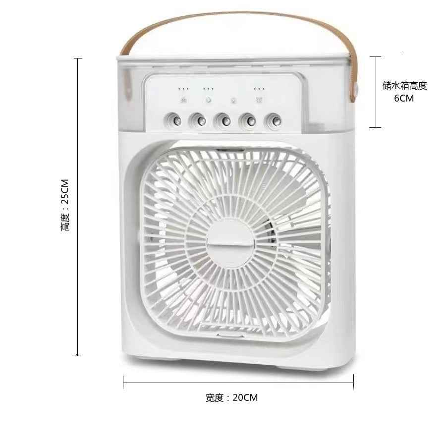 Portable 3-in-1 Air Cooler Fan – Mini AC for Room, Office & Car | Fast Cooling + Humidifier | Ships from USA 🇺🇸 | TikTok & Amazon Hot Seller! - HEARTLESS Habits