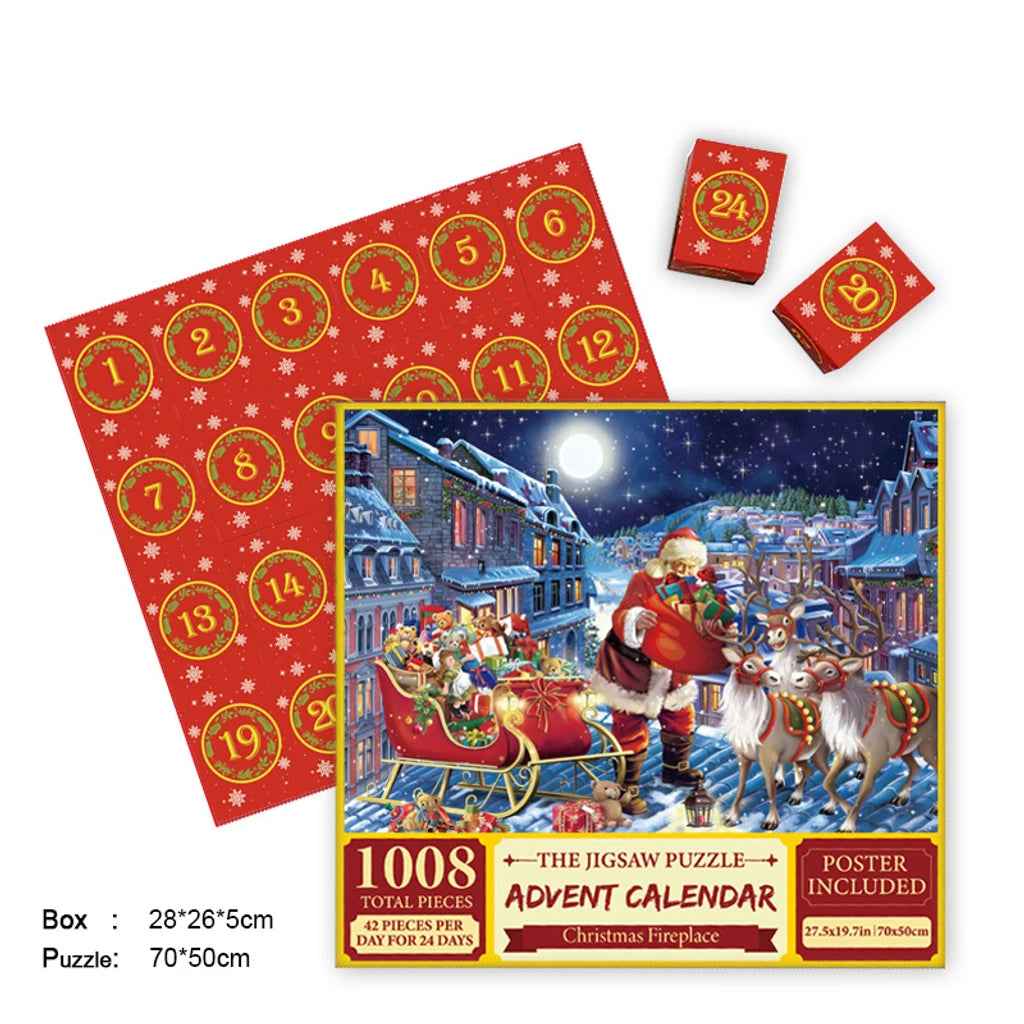 Merry Jigsaw Advent Calendar Puzzle HEARTLESS Habits