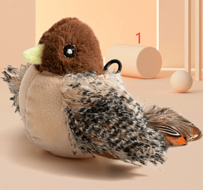 Plush Bird Pet Toy HEARTLESS Habits