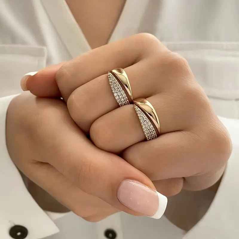 Elegant Adjustable Sparkle Ring HEARTLESS Habits