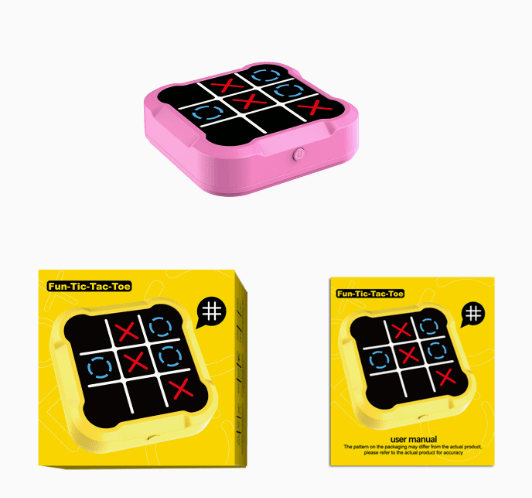 Educational Tic-Tac-Toe Toy for Kids HEARTLESS Habits