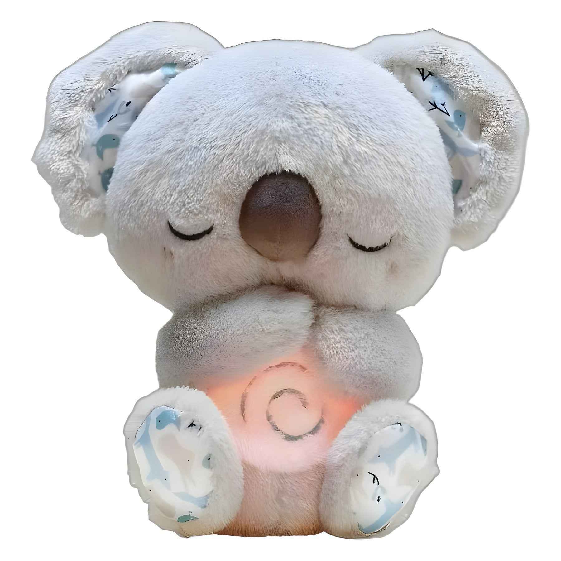 Sound Machine Soothe 'n Snuggle Otter Portable Plush Baby Toy with Sensory Details Music Lights & Rhythmic Breathing Motion HEARTLESS Habits