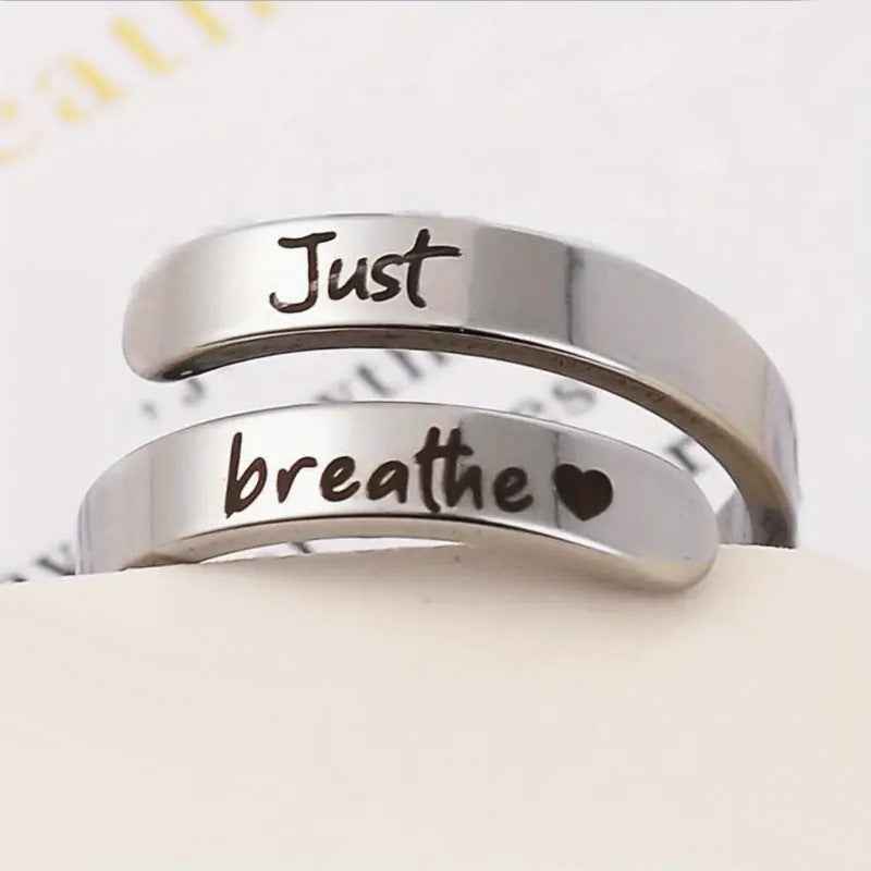 Silver Spiral Heart Ring HEARTLESS Habits