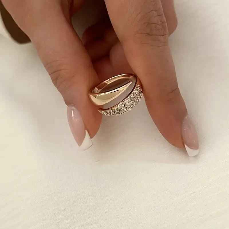 Elegant Adjustable Sparkle Ring HEARTLESS Habits