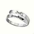 Silver Spiral Heart Ring HEARTLESS Habits