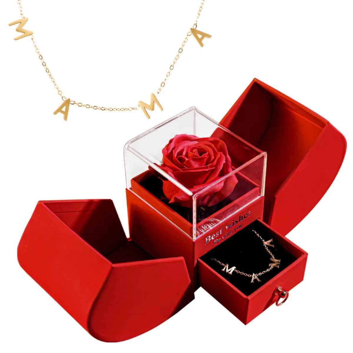 Christmas Jewelry Box Necklace HEARTLESS Habits
