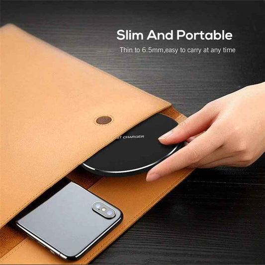 60W Wireless Charger Pad for iPhone & Samsung Phones - HEARTLESS Habits