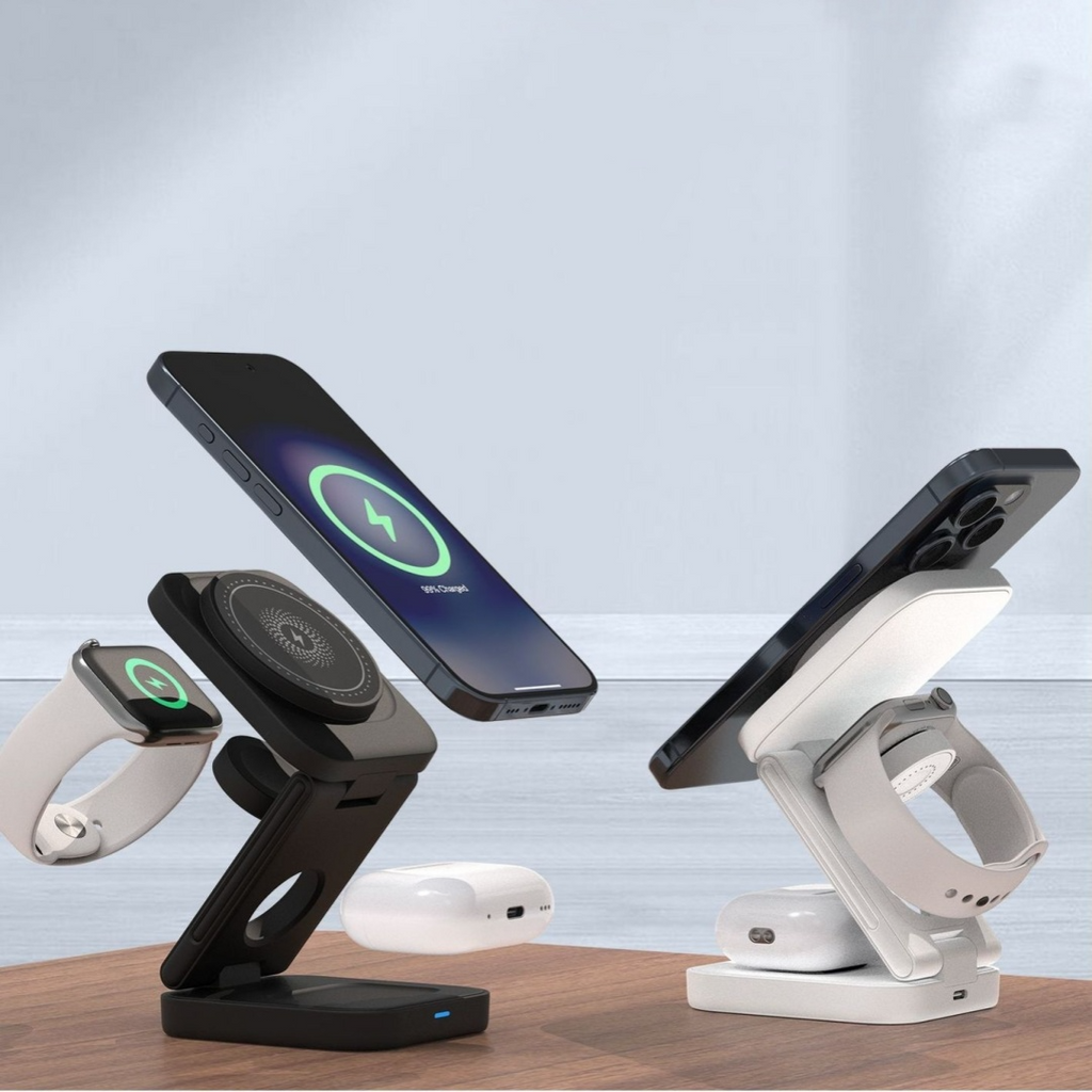 3 IN 1 FOLDABLE WIRELESS CHARGER HEARTLESS Habits