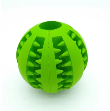 Interactive Rubber Slow Feeder Dog Ball HEARTLESS Habits