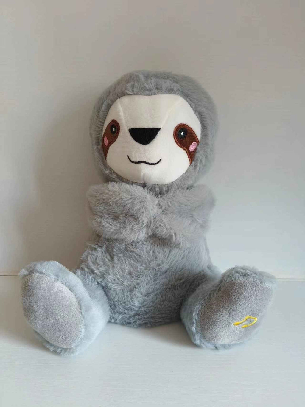Sound Machine Soothe 'n Snuggle Otter Portable Plush Baby Toy with Sensory Details Music Lights & Rhythmic Breathing Motion HEARTLESS Habits