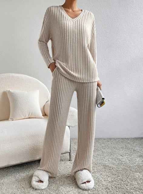 Casual 2-Piece Loungewear Set - HEARTLESS Habits