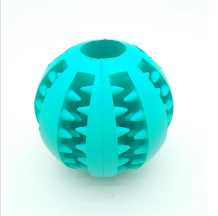 Interactive Rubber Slow Feeder Dog Ball HEARTLESS Habits
