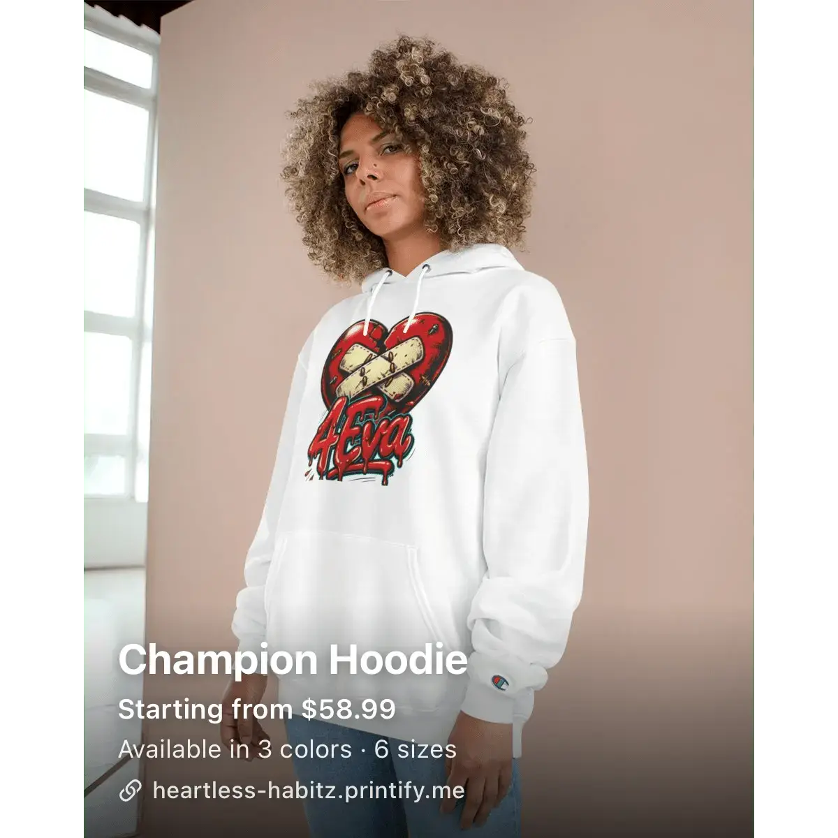 Champion 4eva Heartless Hoodie