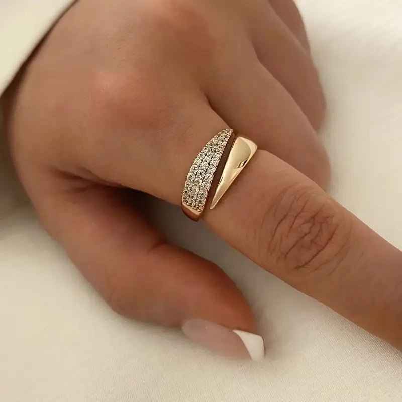 Elegant Adjustable Sparkle Ring HEARTLESS Habits