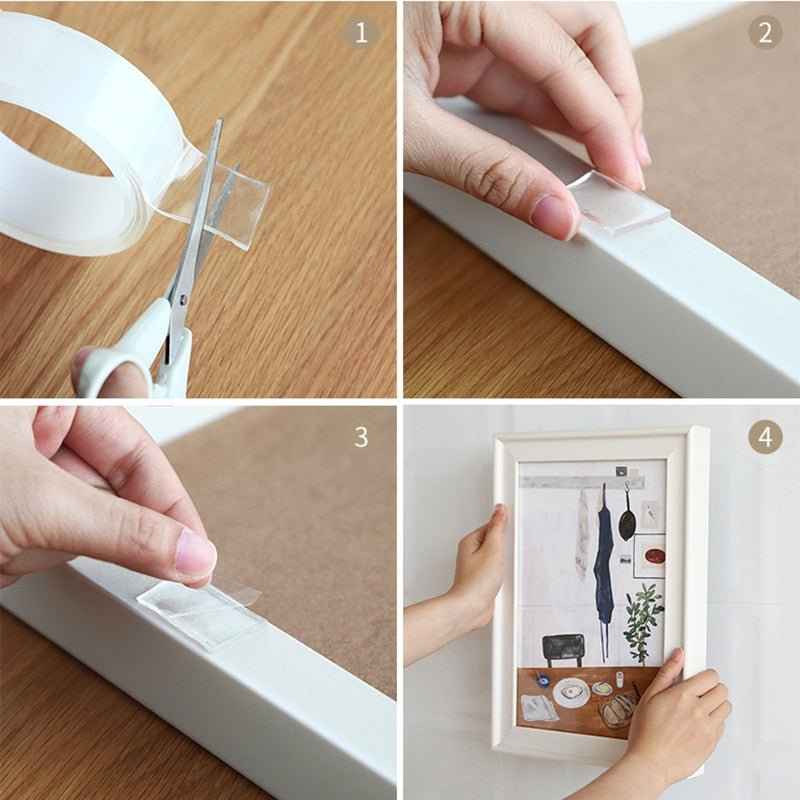 Nano Tape Double Sided Tape Transparent HEARTLESS Habits