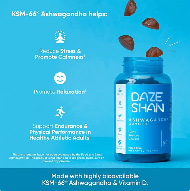 Calm Boost Ashwagandha Gummies - HEARTLESS Habits