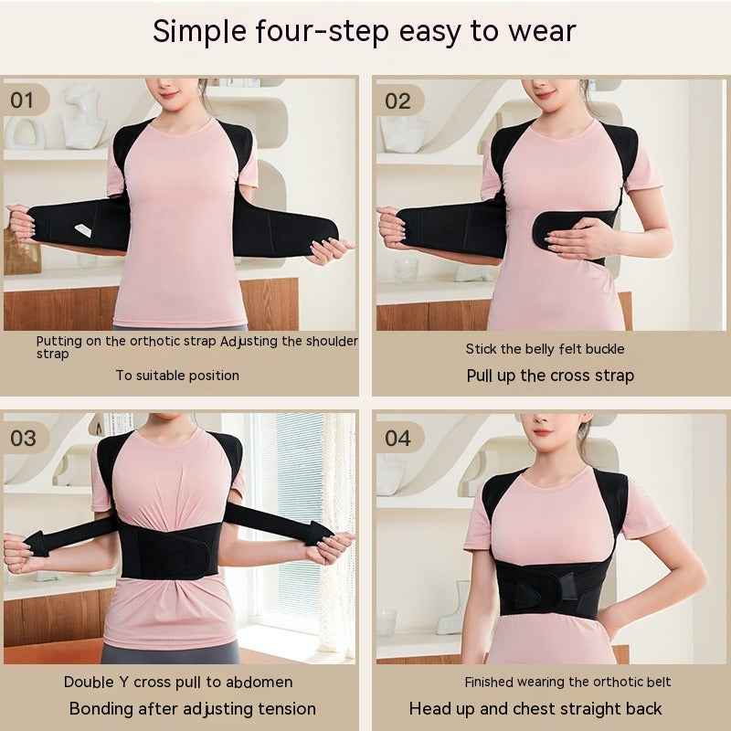 Unisex Posture Corrector Back Brace HEARTLESS Habits