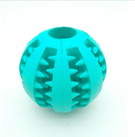 Interactive Rubber Slow Feeder Dog Ball HEARTLESS Habits