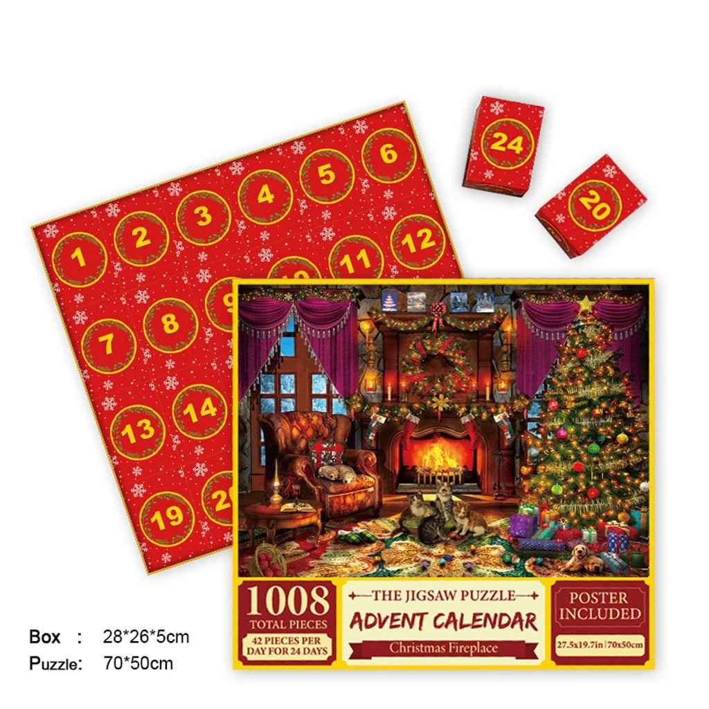 Merry Jigsaw Advent Calendar Puzzle HEARTLESS Habits