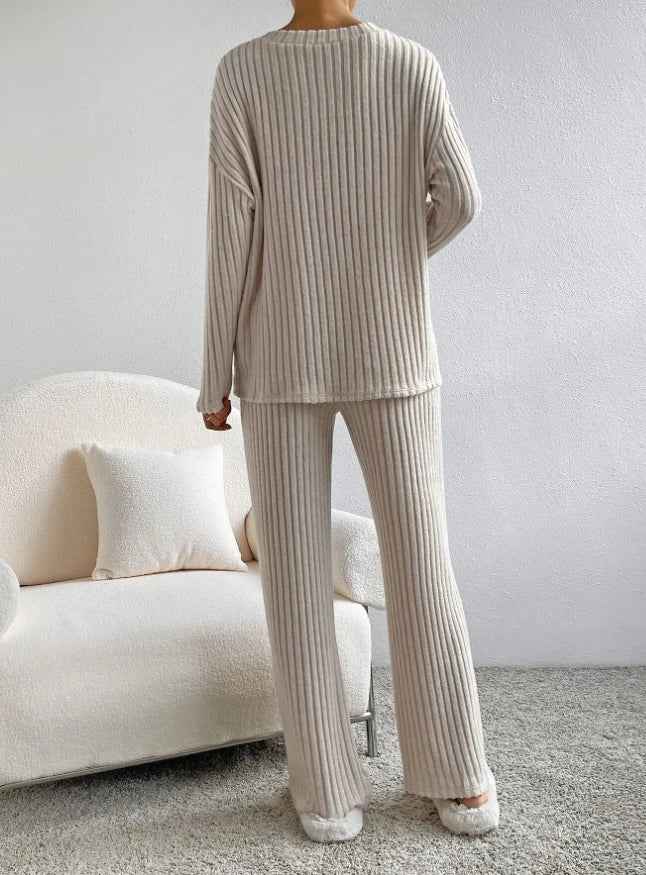 Casual 2-Piece Loungewear Set - HEARTLESS Habits