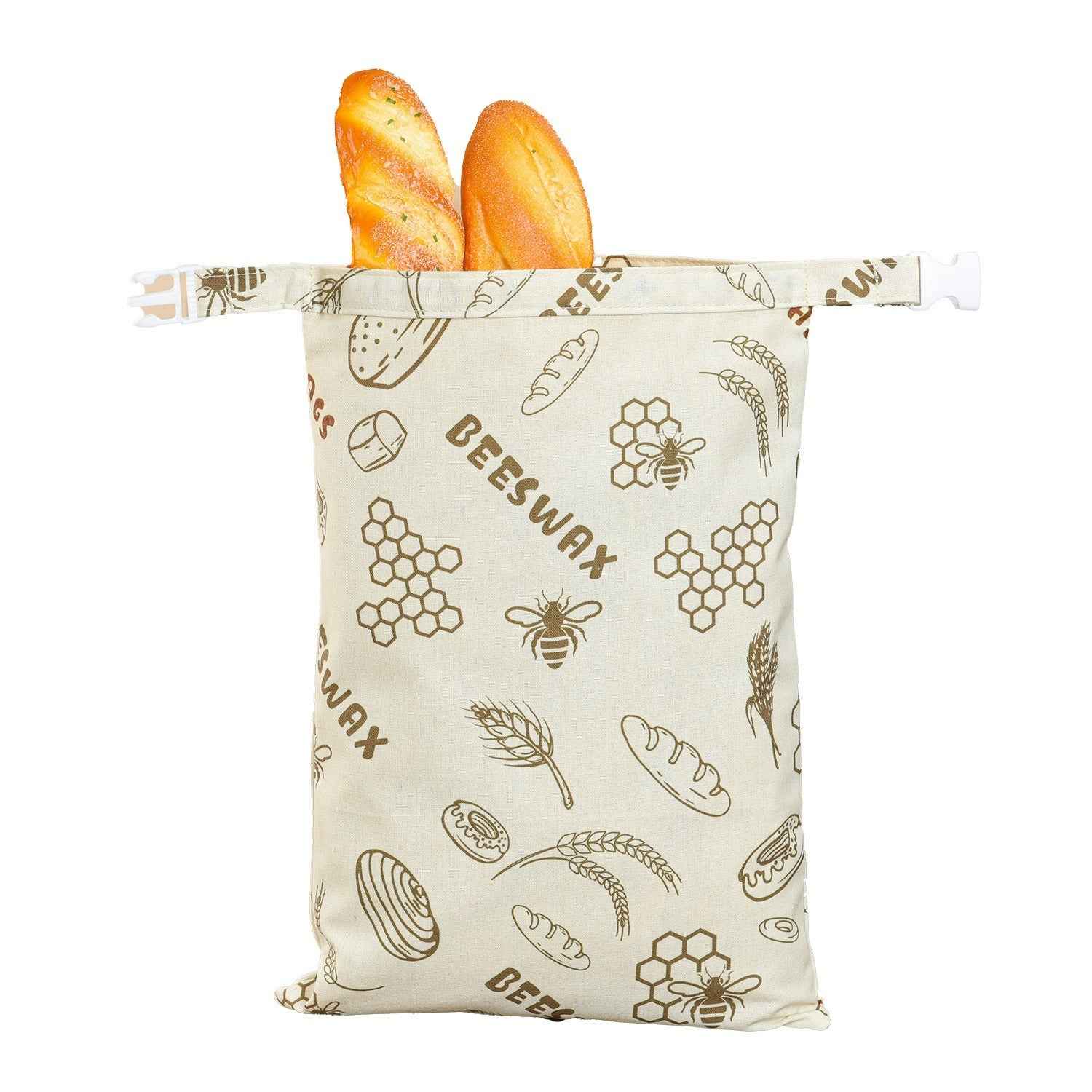 Cotton Linen Bread Bag HEARTLESS Habits