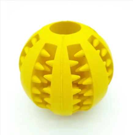 Interactive Rubber Slow Feeder Dog Ball HEARTLESS Habits