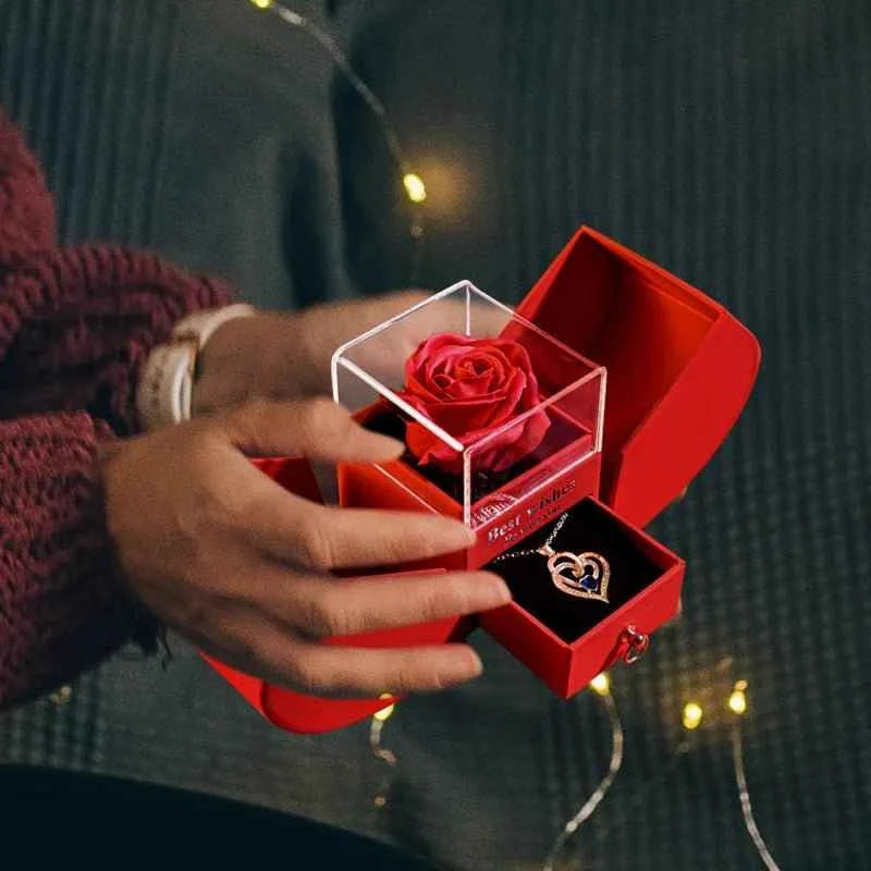 Christmas Jewelry Box Necklace HEARTLESS Habits